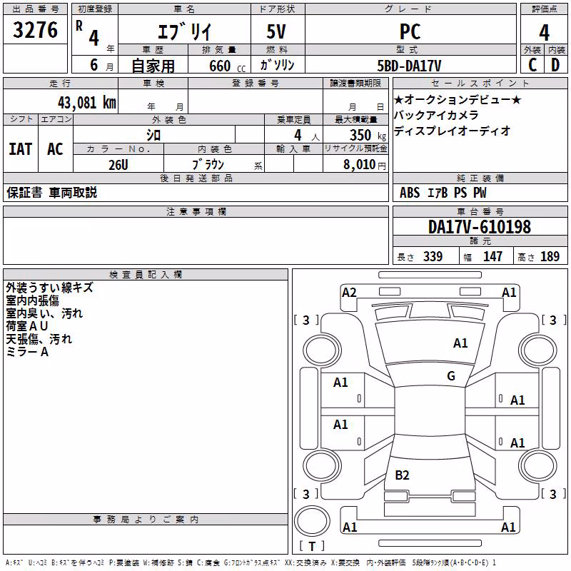 SUZUKI EVERY