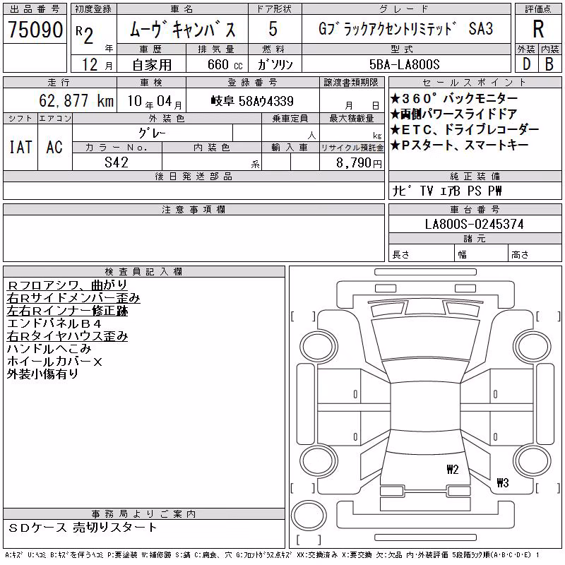 DAIHATSU MOVE CANBUS