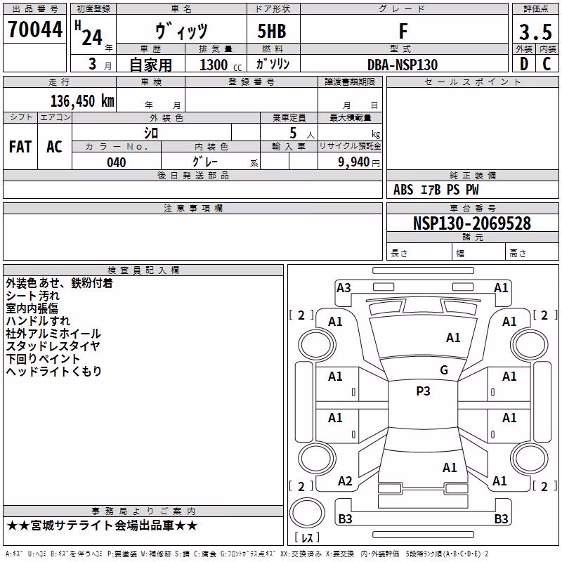 TOYOTA VITZ