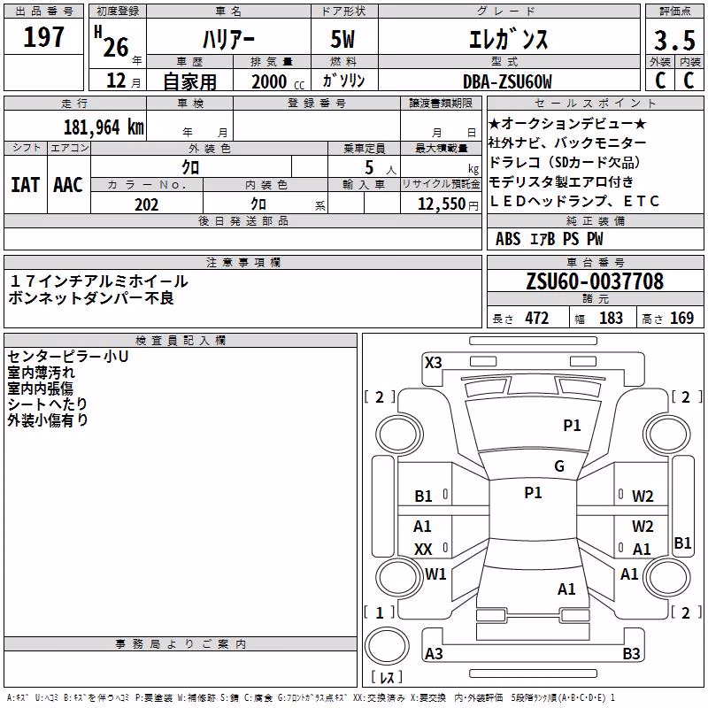 TOYOTA HARRIER
