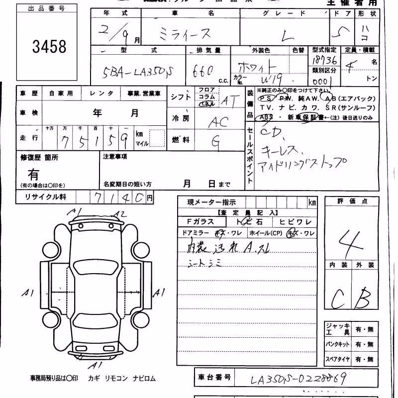 DAIHATSU MIRA E:S