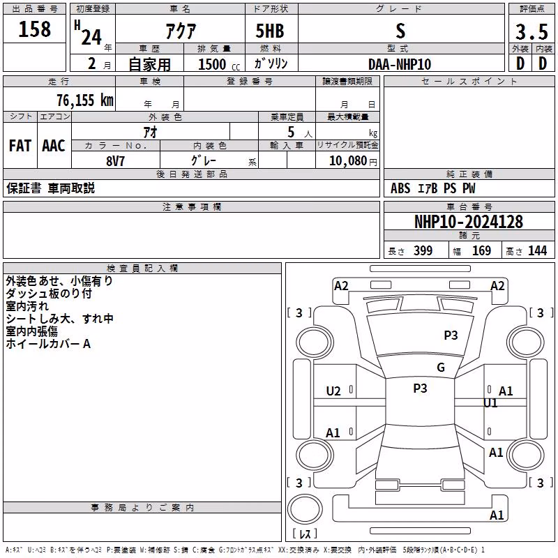 TOYOTA AQUA