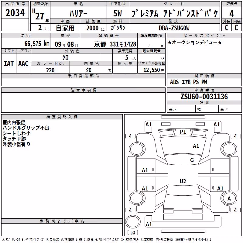 TOYOTA HARRIER