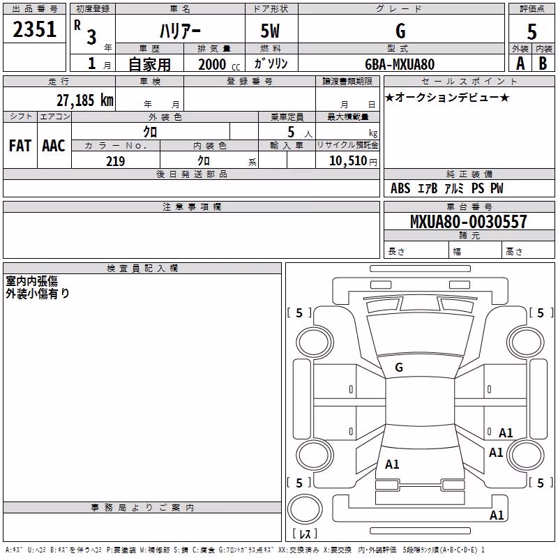 TOYOTA HARRIER