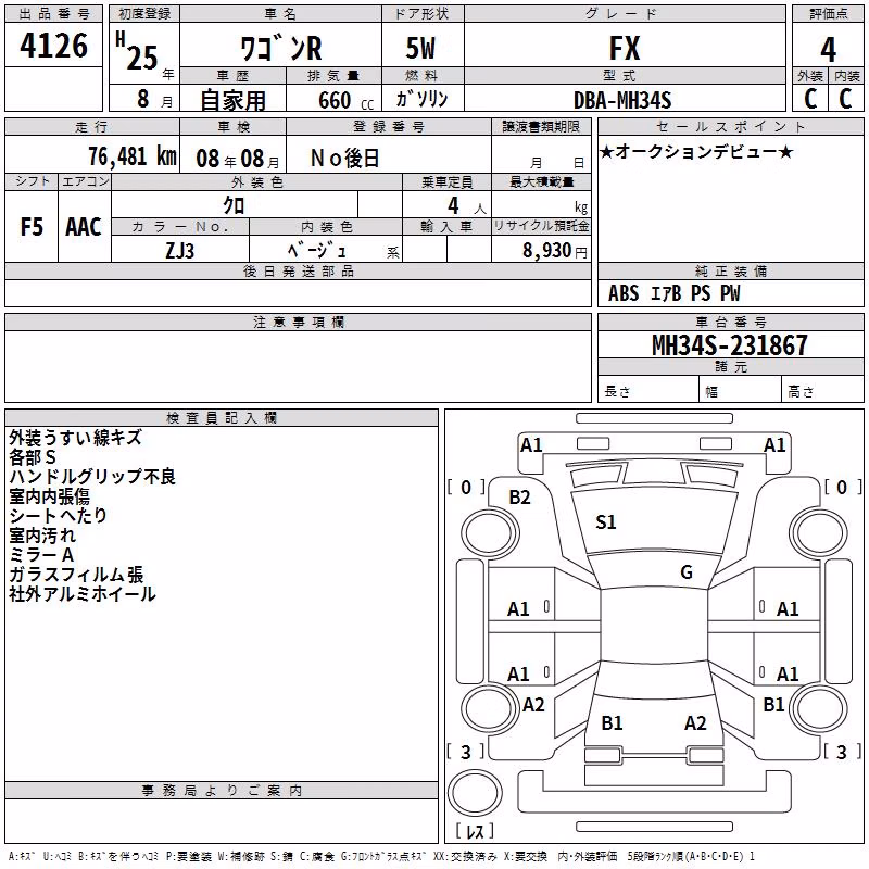 SUZUKI WAGON R