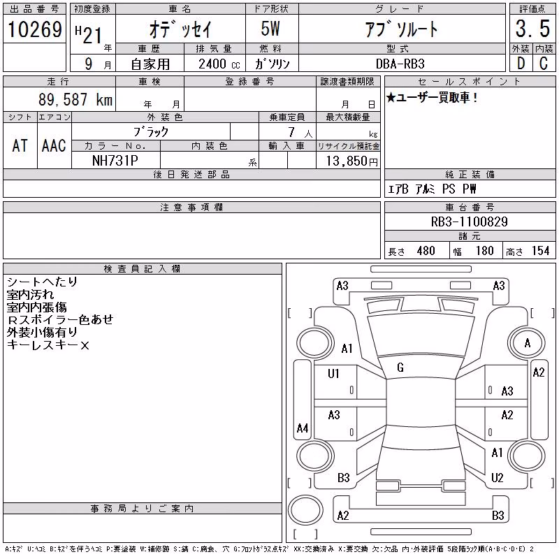 HONDA ODYSSEY