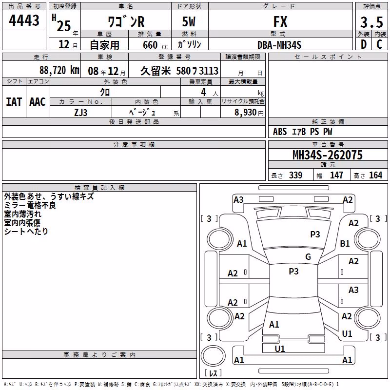 SUZUKI WAGON R