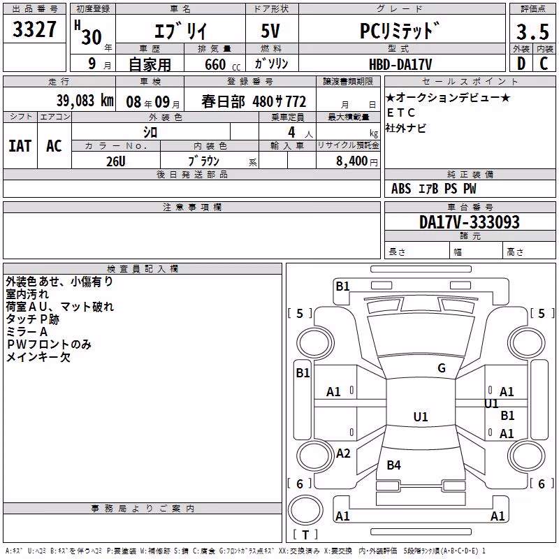 SUZUKI EVERY