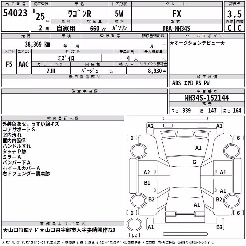 SUZUKI WAGON R