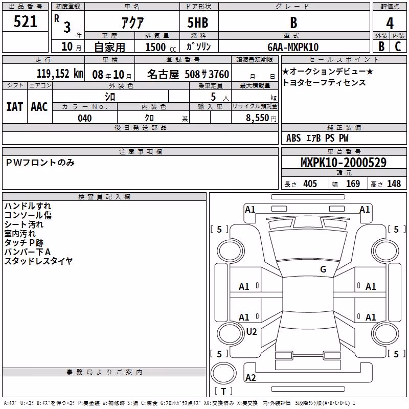 TOYOTA AQUA