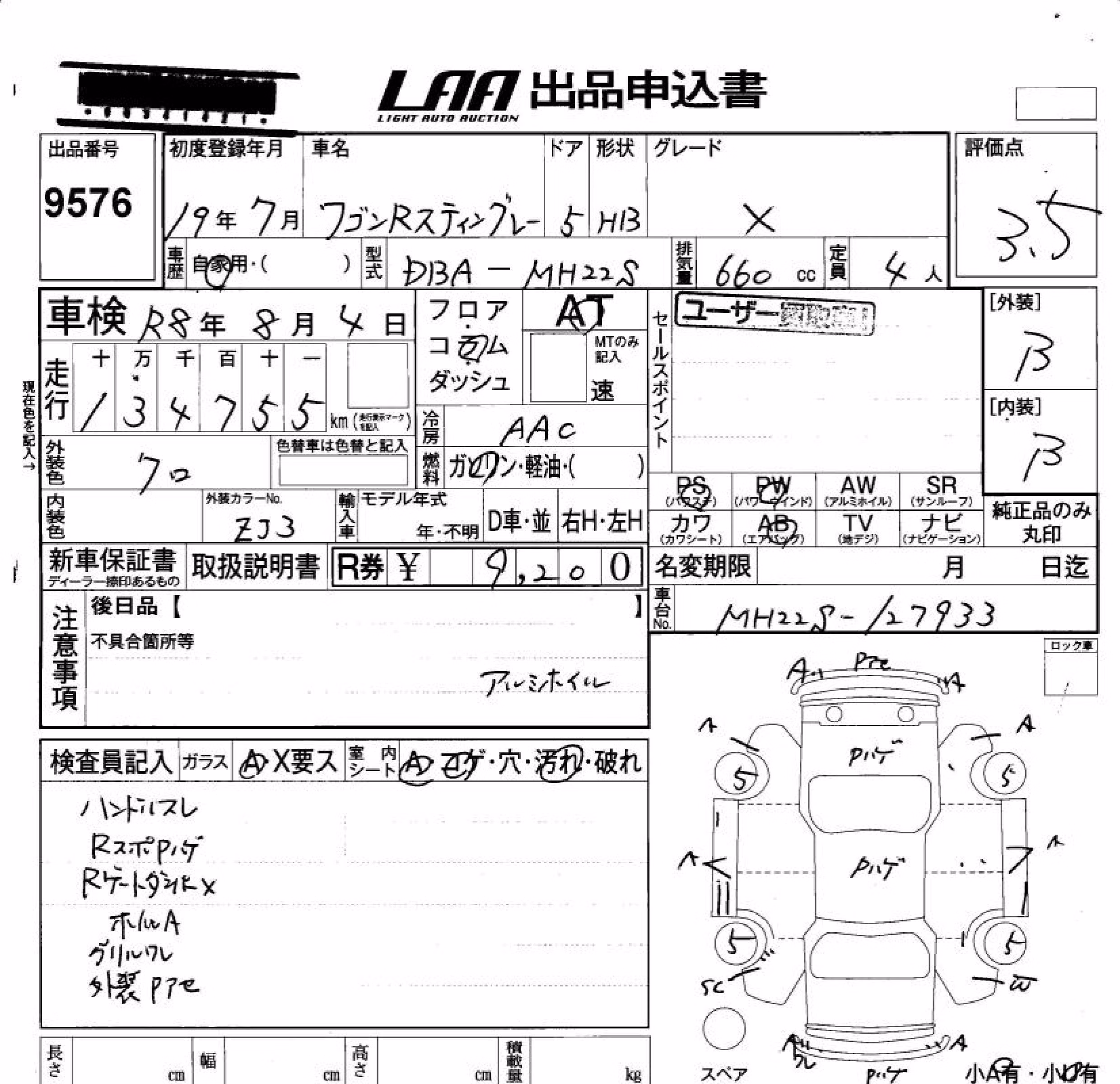 SUZUKI WAGON R
