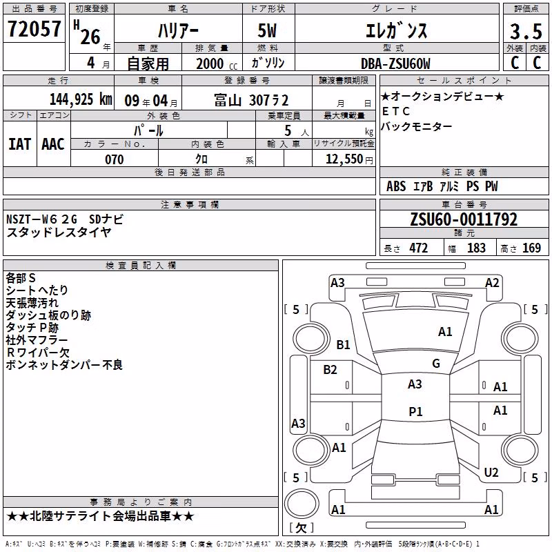 TOYOTA HARRIER