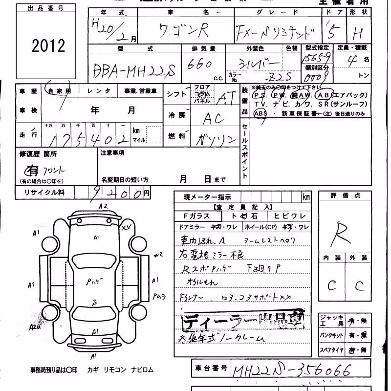 SUZUKI WAGON R