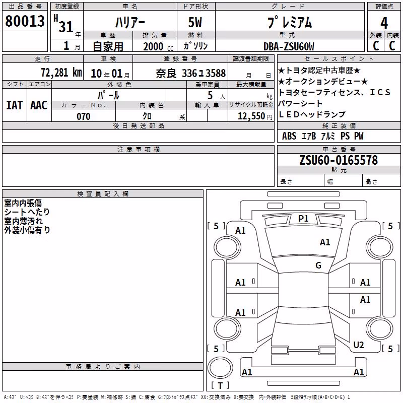 TOYOTA HARRIER