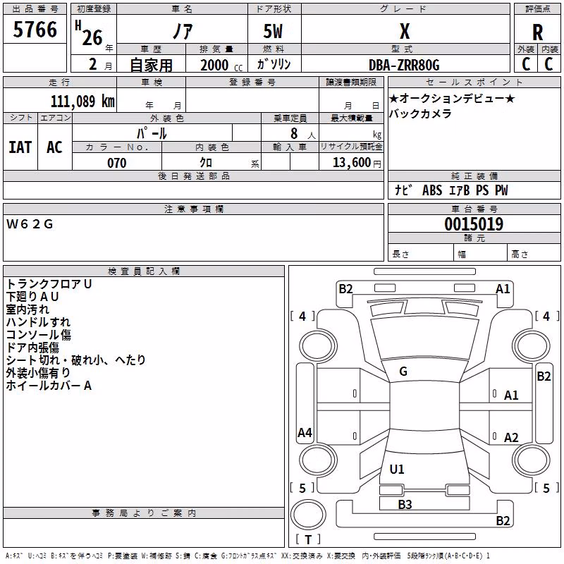 TOYOTA NOAH