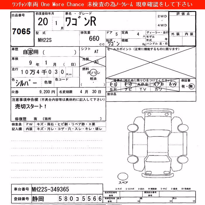 SUZUKI WAGON R