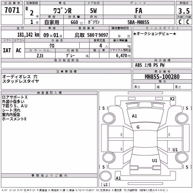 SUZUKI WAGON R