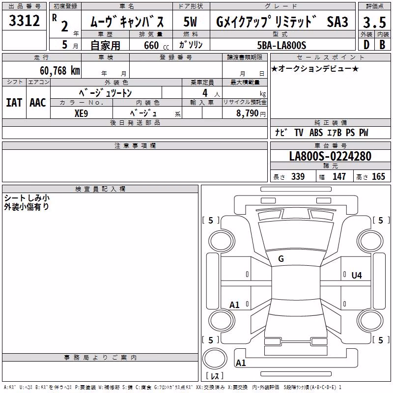DAIHATSU MOVE CANBUS