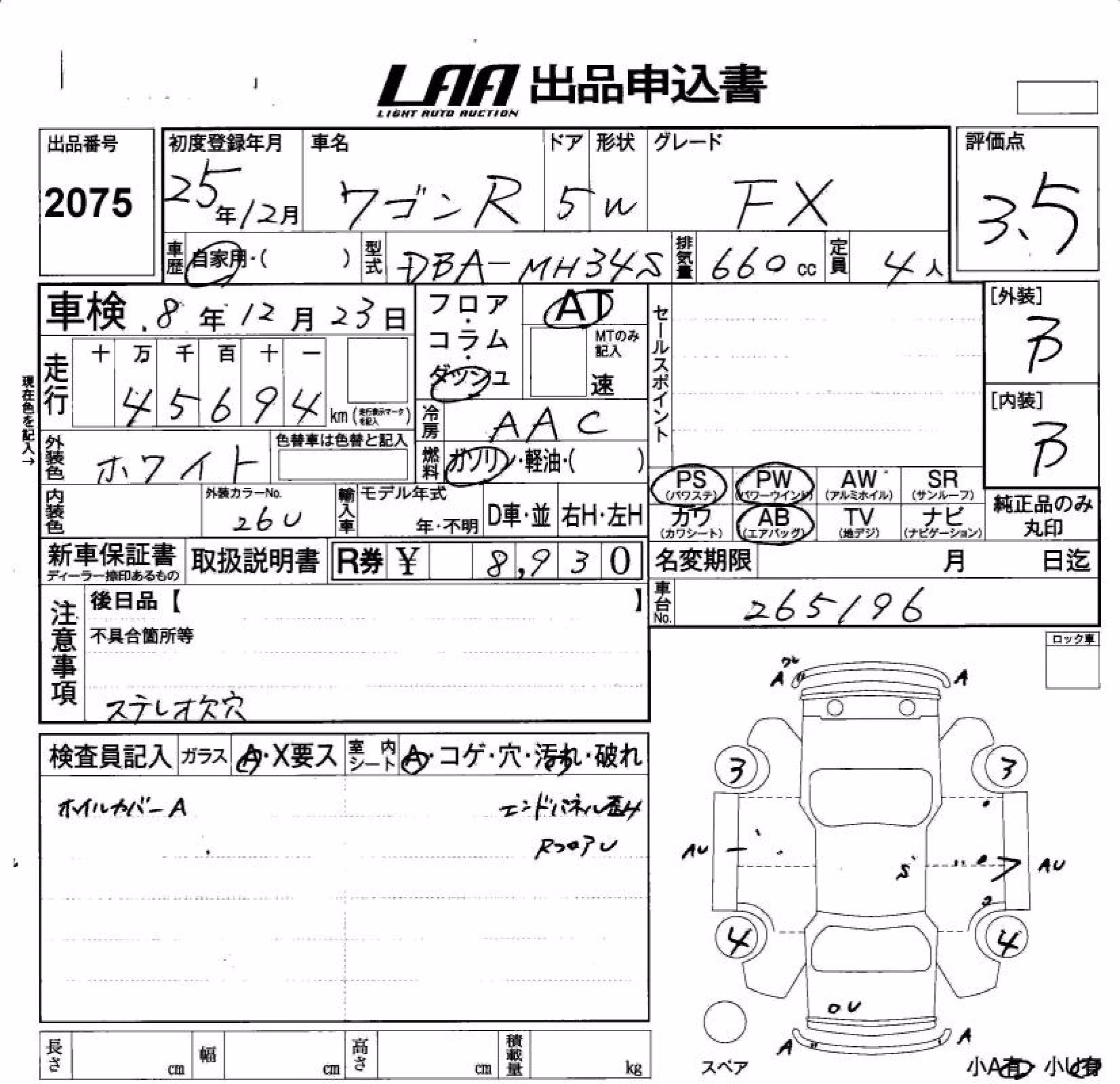 SUZUKI WAGON R