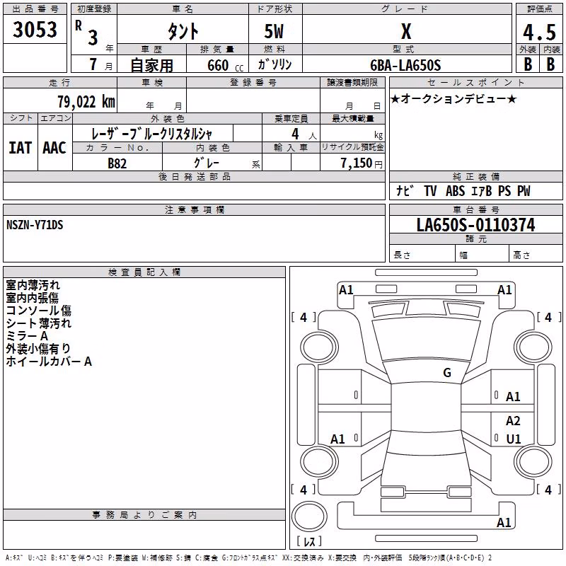 DAIHATSU TANTO