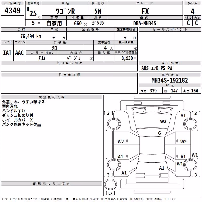 SUZUKI WAGON R