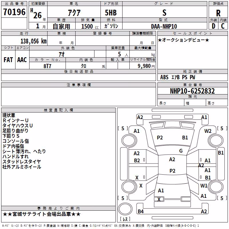 TOYOTA AQUA