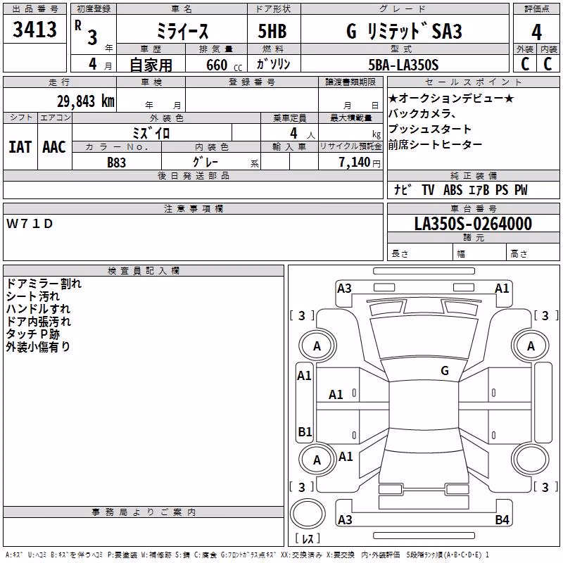 DAIHATSU MIRA E:S