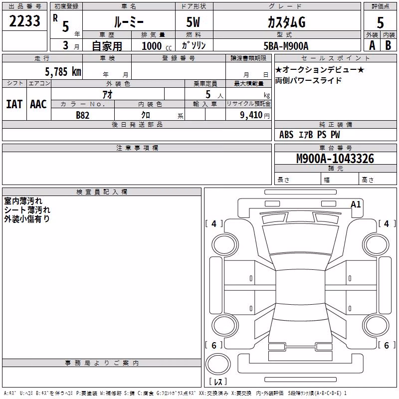 TOYOTA ROOMY
