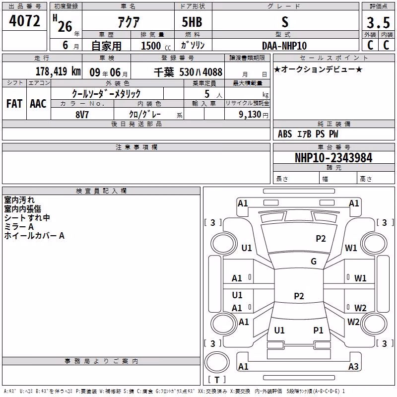 TOYOTA AQUA