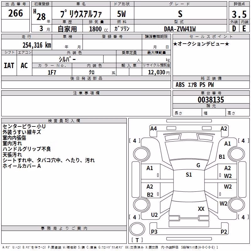 TOYOTA PRIUS ALPHA