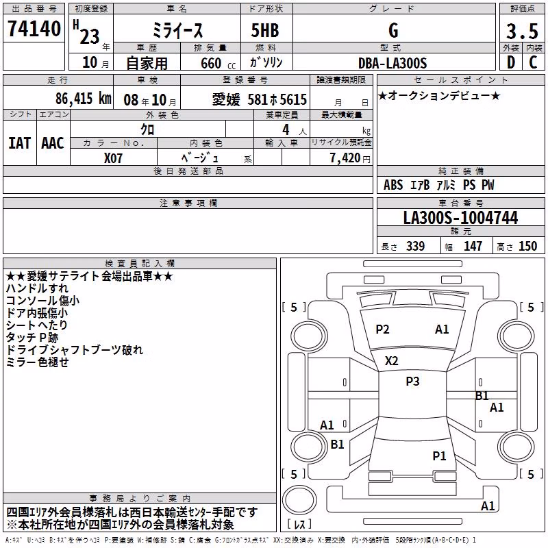 DAIHATSU MIRA E:S