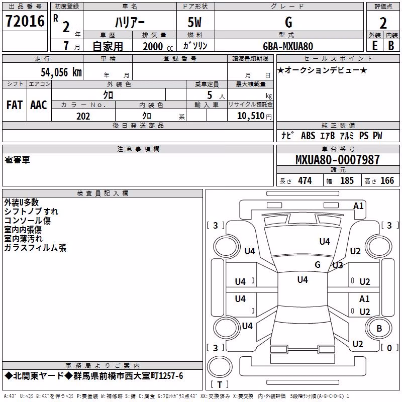 TOYOTA HARRIER