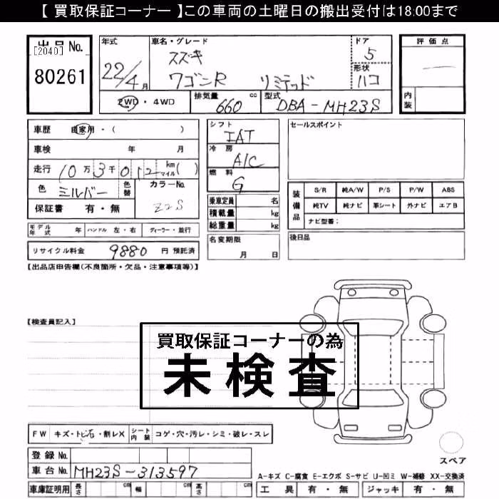 SUZUKI WAGON R