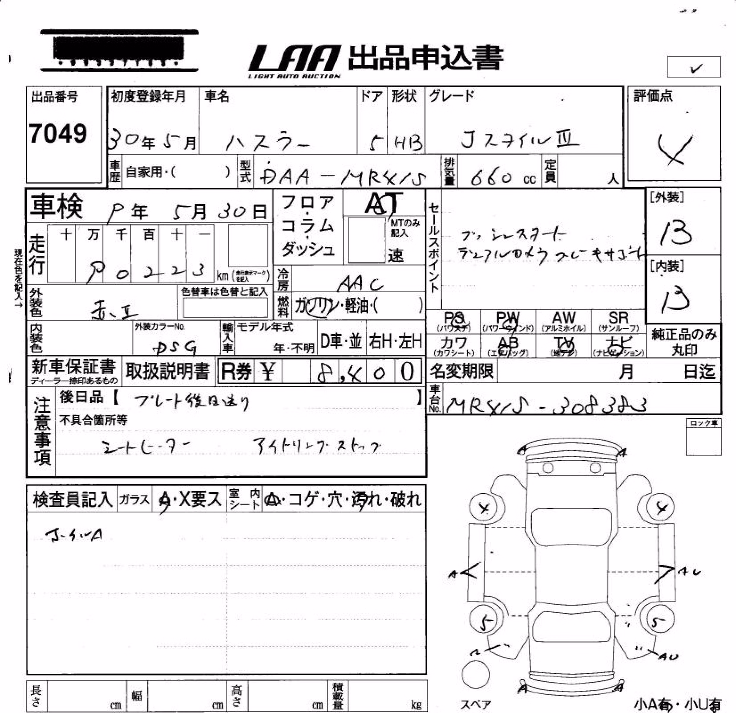 SUZUKI HUSTLER