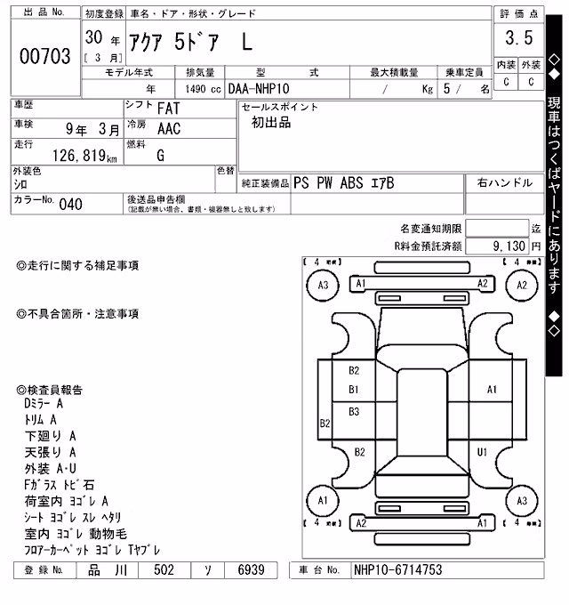 TOYOTA AQUA