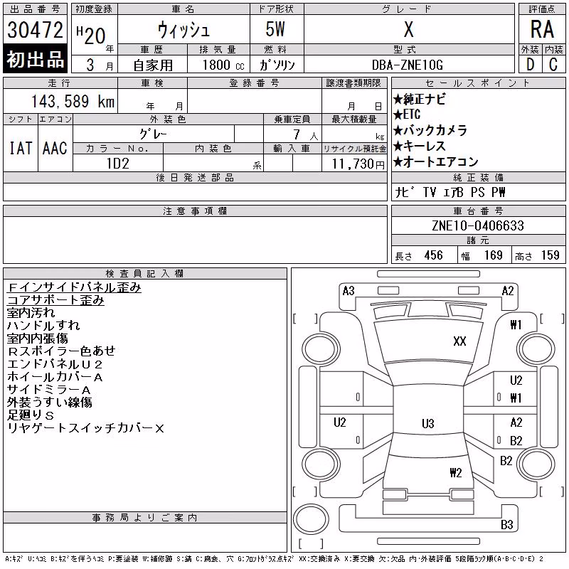TOYOTA WISH