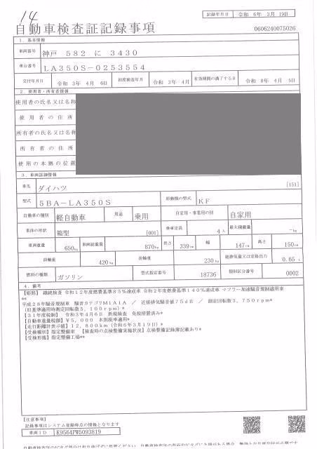 DAIHATSU MIRA E:S