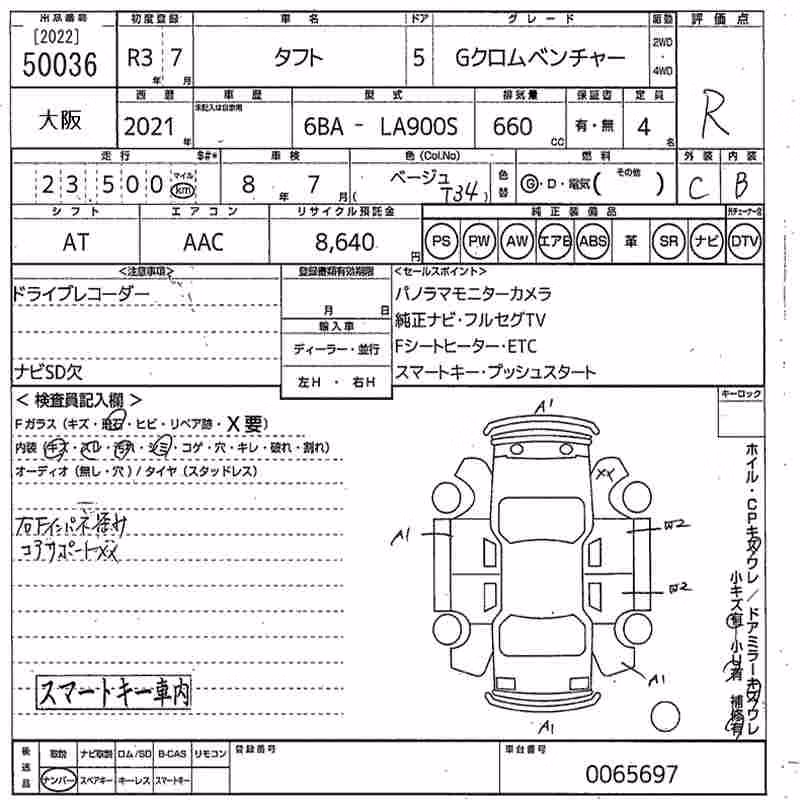 DAIHATSU TAFT