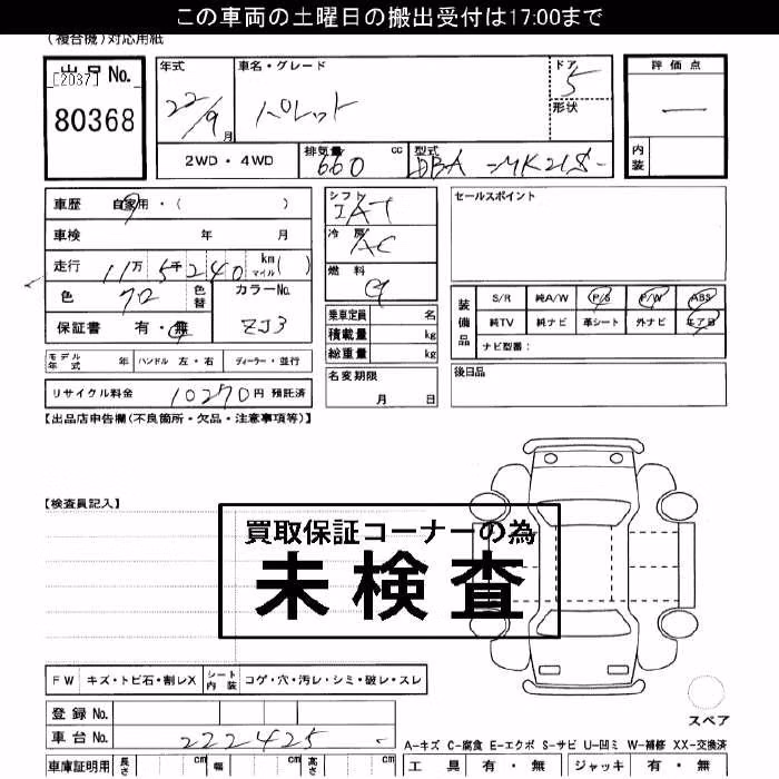 SUZUKI PALETTE