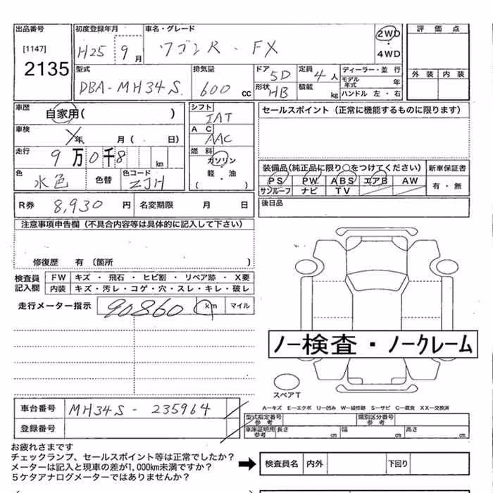 SUZUKI WAGON R