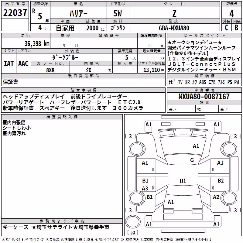 TOYOTA HARRIER