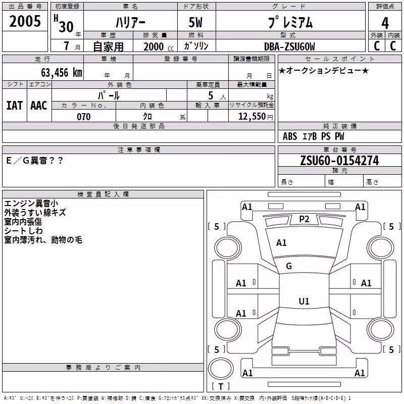 TOYOTA HARRIER