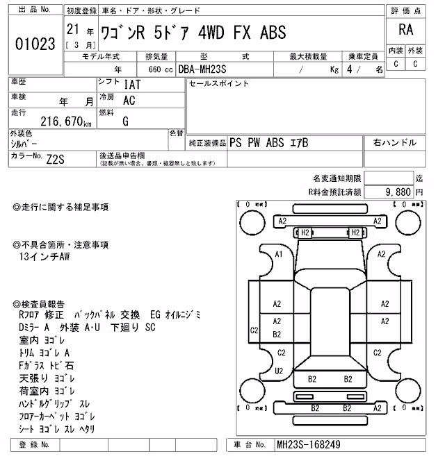 SUZUKI WAGON R