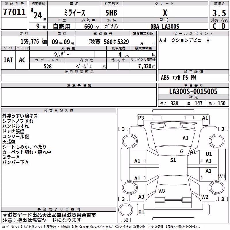 DAIHATSU MIRA E:S