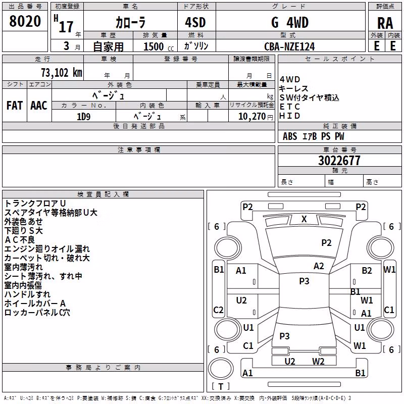 TOYOTA COROLLA
