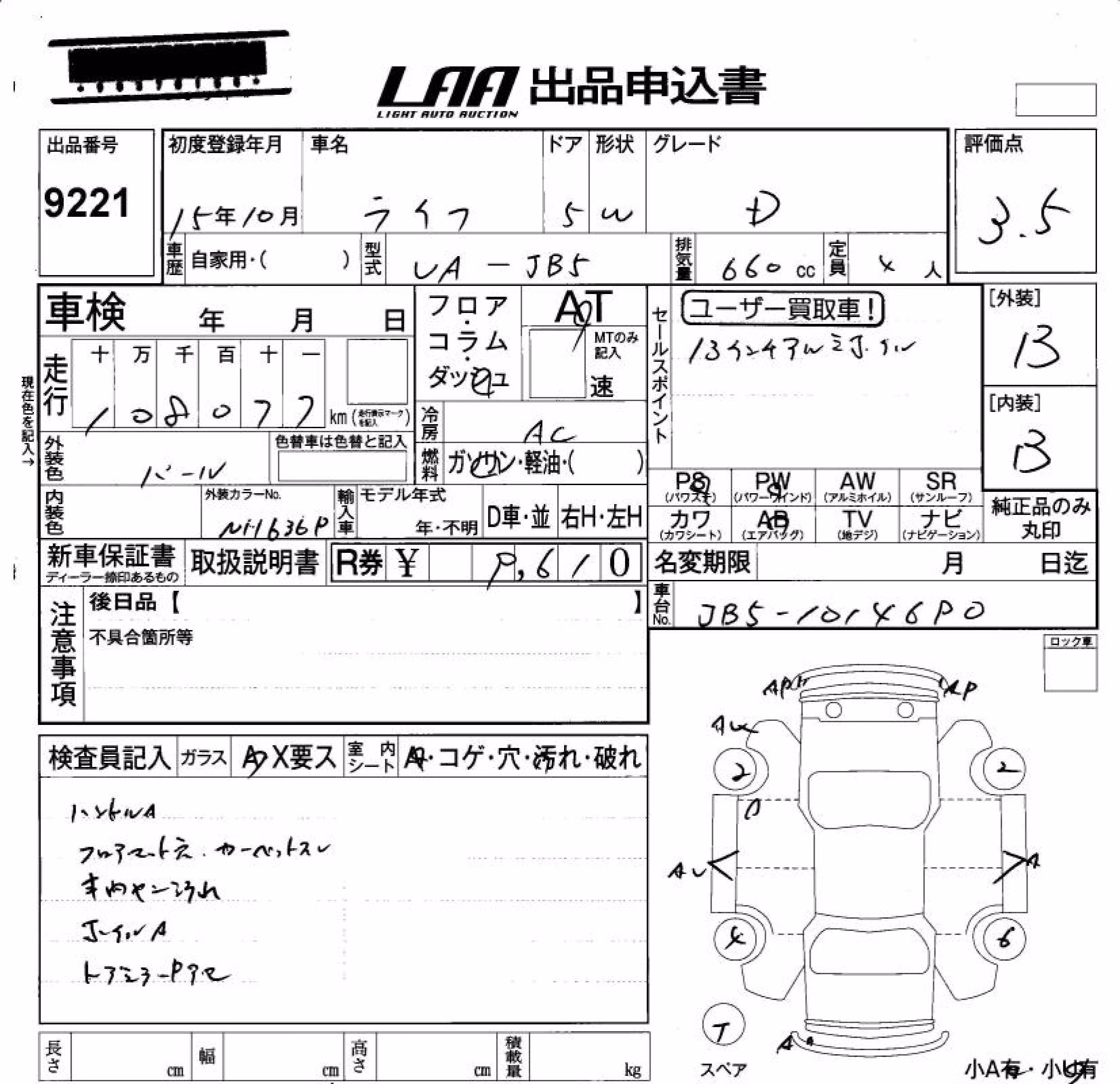 HONDA LIFE