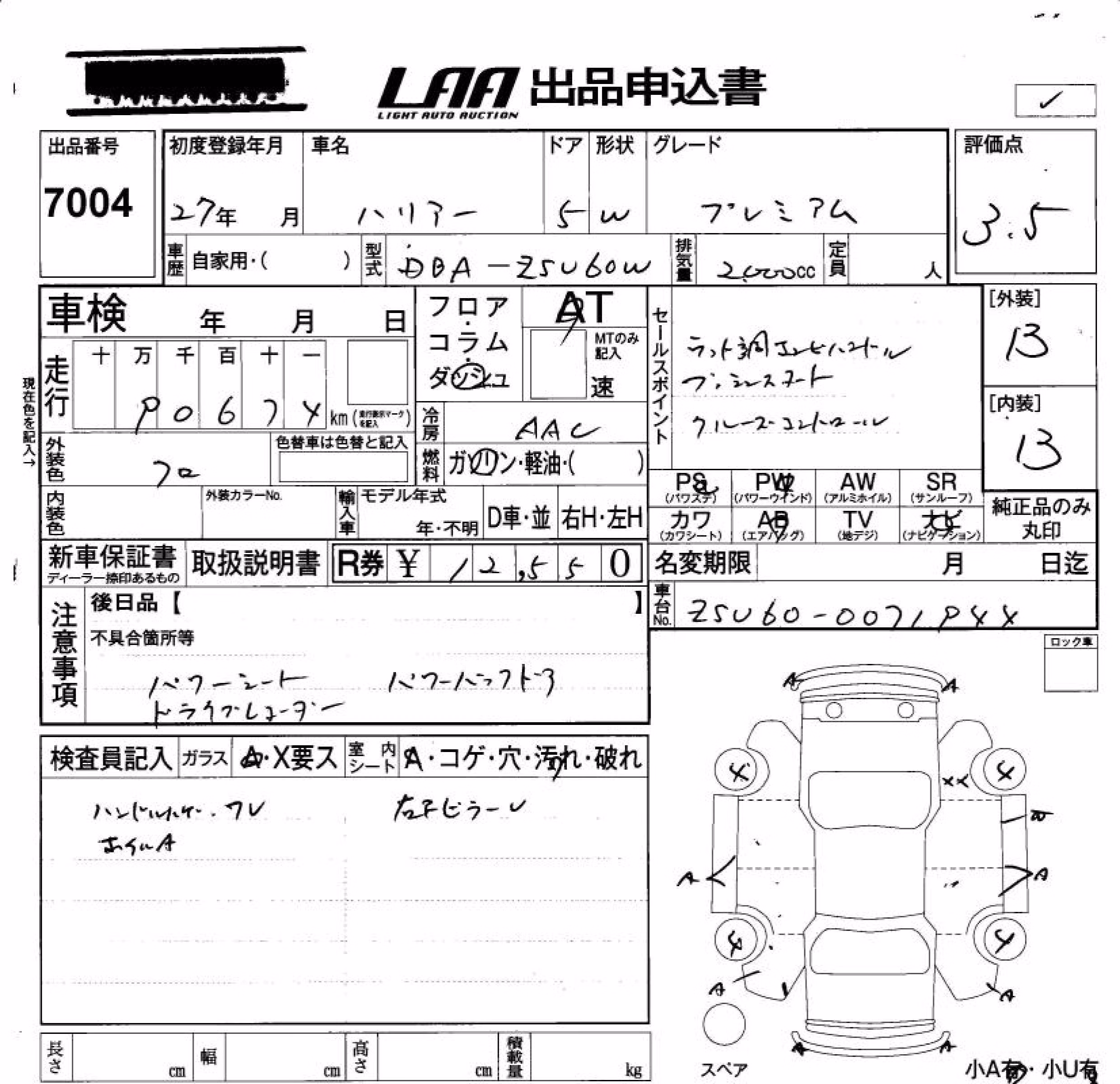 TOYOTA HARRIER