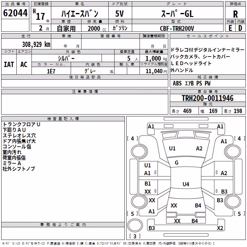 TOYOTA REGIUS ACE