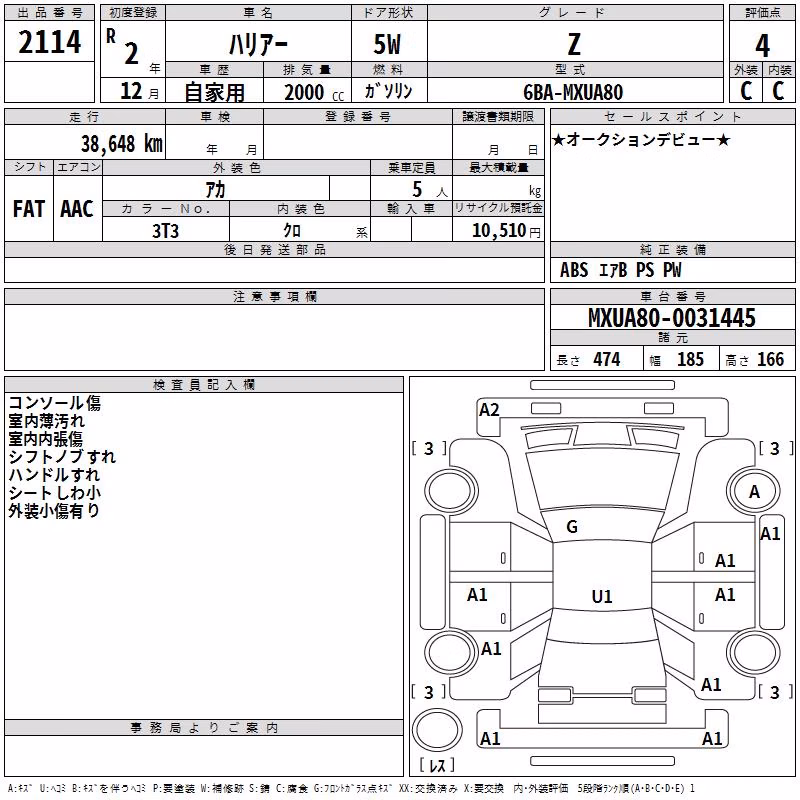 TOYOTA HARRIER