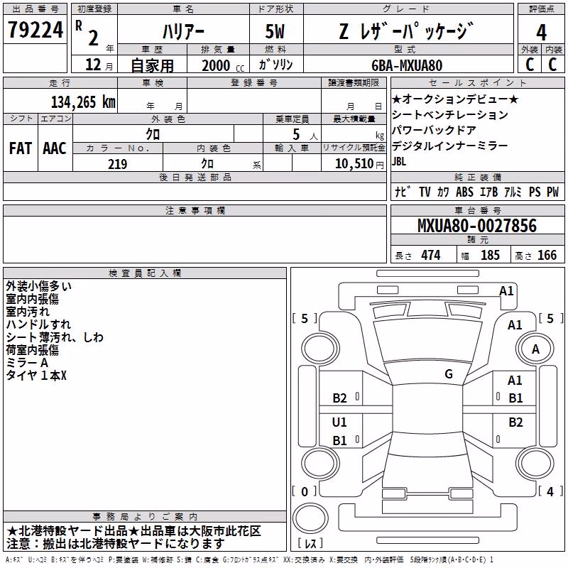 TOYOTA HARRIER
